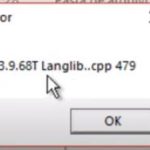 Como solucionar “Error v3.9.68 Langlib” e “Error v3.9.68 game_confg”