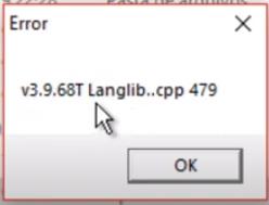 Error v3.9.68 Langlib.. 479 CPP